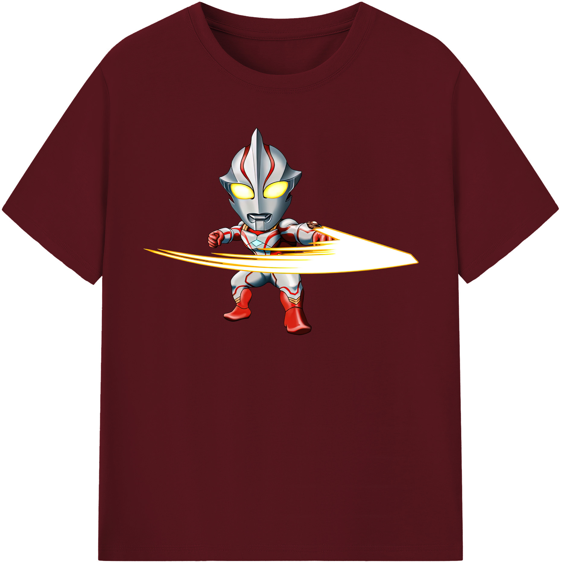 （画像用） ウルトラマン Ultraman 綿100％半袖Tシャツ（フロントプリント）